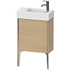 Картинка анонса товара «тумба под раковину duravit xviu xv4532lb171 напольная 48 см средиземноморский дуб»