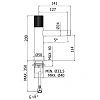 Смеситель для раковины Paffoni Jo JO071NO Смеситель для раковины Paffoni Jo JO071NO