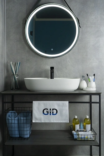 Раковина Gid Wm1346 51192 накладная белая матовая 61x41x14 Раковина Gid Wm1346 51192 накладная белая матовая 61x41x14