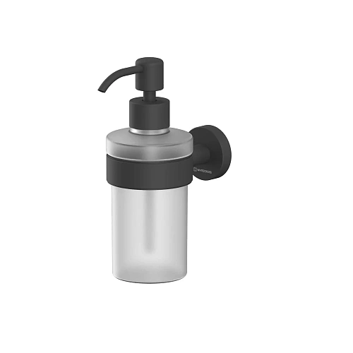 Дозатор жидкого мыла WHITECROSS Ergo ER2240BL черный матовый Дозатор жидкого мыла WHITECROSS Ergo ER2240BL черный матовый