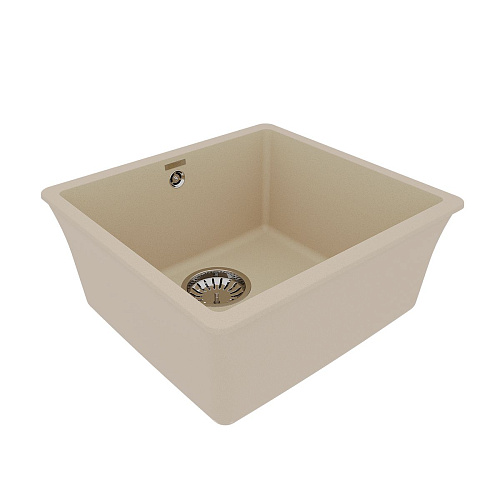 Кухонная мойка Lemark SINARA 440-U встраиваемая снизу из кварцгранита, бежевый 9910068 Кухонная мойка Lemark SINARA 440-U встраиваемая снизу из кварцгранита, бежевый 9910068