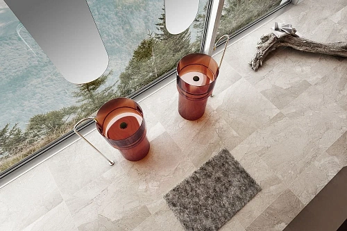 Раковина ABBER Kristall AT2701Opal отдельностоящая, прозрачная, коричневая Раковина ABBER Kristall AT2701Opal отдельностоящая, прозрачная, коричневая