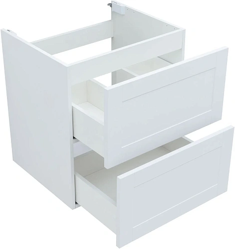 Тумба под раковину Aquanet Терра 60 белый матовый 00313232 подвесная Тумба под раковину Aquanet Терра 60 белый матовый 00313232 подвесная