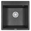 Кухонная мойка Granula 5102, ЧЁРНЫЙ, кварц 510x520 Кухонная мойка Granula 5102, ЧЁРНЫЙ, кварц 510x520