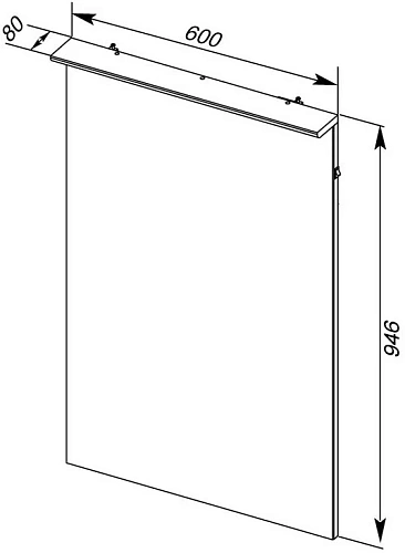 Комплект мебели Aquanet Грейс 65 дуб сонома/белый (2 ящика) 00198809 Комплект мебели Aquanet Грейс 65 дуб сонома/белый (2 ящика) 00198809