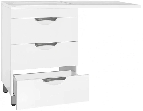 Тумба под раковину Style Line Жасмин 60 (3 ящ.), Космос/Даллас 120, Люкс PLUS ЛС-00000644 Тумба под раковину Style Line Жасмин 60 (3 ящ.), Космос/Даллас 120, Люкс PLUS ЛС-00000644