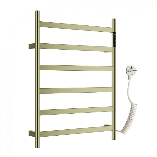 Полотенцесушитель электрический Wonzon & Woghand брашированное золото (WW-A405-BG) Полотенцесушитель электрический Wonzon & Woghand брашированное золото (WW-A405-BG)