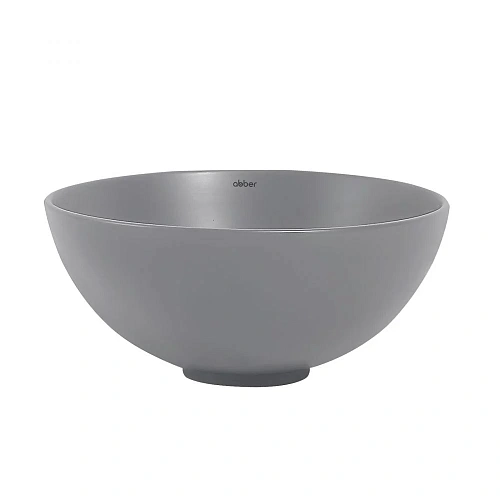 Раковина ABBER Bequem AC2106MG накладная, серая матовая Раковина ABBER Bequem AC2106MG накладная, серая матовая