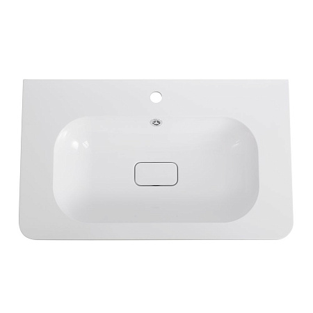 Раковина CEZARES CZR-800/480-LV-MR-NV белый матовый 800x480 искусственный камень Раковина CEZARES CZR-800/480-LV-MR-NV белый матовый 800x480 искусственный камень