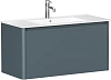 Тумба под раковину Allen Brau Gravity 100 1.370014.BGM синий матовый