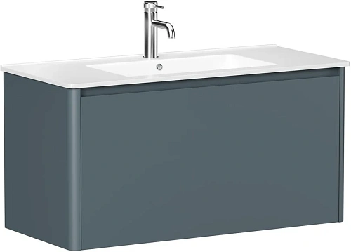 Тумба под раковину Allen Brau Gravity 100 1.370014.BGM синий матовый Тумба под раковину Allen Brau Gravity 100 1.370014.BGM синий матовый