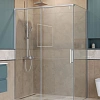 Душевой уголок BelBagno SOFT_CLOSE-1-AH-1-140/100-C-Cr 140x100 см, профиль хром, стекло прозрачное Душевой уголок BelBagno SOFT_CLOSE-1-AH-1-140/100-C-Cr 140x100 см, профиль хром, стекло прозрачное