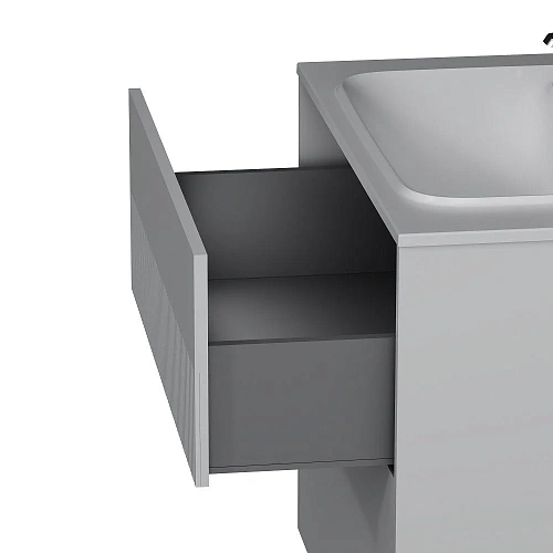 Тумба под раковину AM.PM Func M8FFUX0802WM push-to-open, 80 см, белый матовый Тумба под раковину AM.PM Func M8FFUX0802WM push-to-open, 80 см, белый матовый