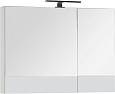 Зеркальный шкаф Aquanet Верона 90 белый 00172339