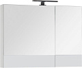 Зеркальный шкаф Aquanet Верона 90 белый 00172339 Зеркальный шкаф Aquanet Верона 90 белый 00172339