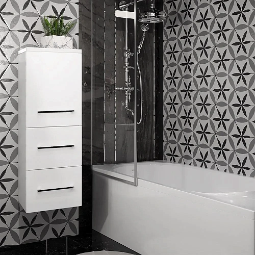 Шкаф-пенал Opadiris Арабеско 35 Z0000010960 правый белый Шкаф-пенал Opadiris Арабеско 35 Z0000010960 правый белый