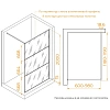 Душевая перегородка RGW WA-09B 1200 мм 06100912-14 Душевая перегородка RGW WA-09B 1200 мм 06100912-14