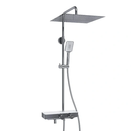 Душевая система WasserKRAFT A113.119.126.CH Thermo с термостатом хром Душевая система WasserKRAFT A113.119.126.CH Thermo с термостатом хром