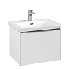 Картинка анонса товара «тумба под раковину villeroy &amp; boch subway 3.0 с подсветкой pure white / pure white c577l0vf»