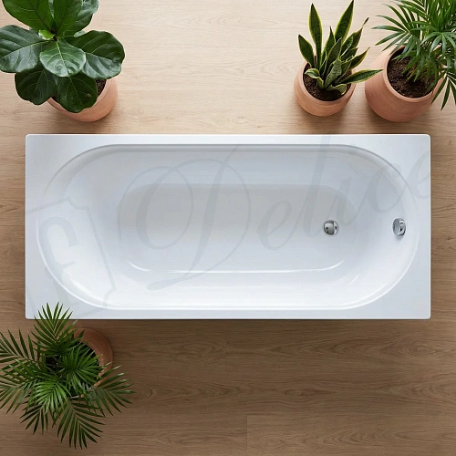 Ванна из искусственного камня Delice Dolce 170х80 DLR330060-G глянцевая Ванна из искусственного камня Delice Dolce 170х80 DLR330060-G глянцевая