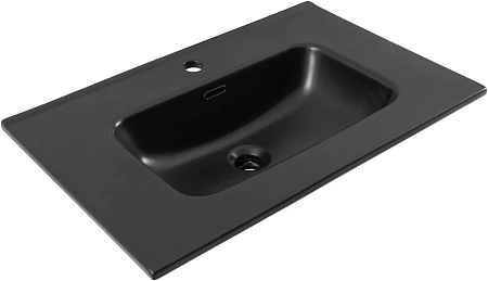 Раковина Aquanet Flat 70 черная матовая 00329254 Раковина Aquanet Flat 70 черная матовая 00329254