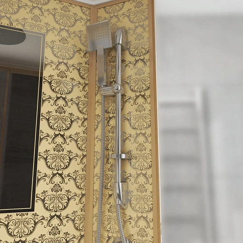 Душевая кабина Niagara Luxe NG-7711GL (900x1200х2150) низкий поддон стенки золото Душевая кабина Niagara Luxe NG-7711GL (900x1200х2150) низкий поддон стенки золото