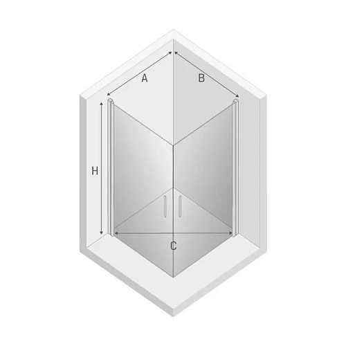 Душевой уголок NEW TRENDY NEGRA 80x80x195 EXK-1193/EXK-1193 (черный) Душевой уголок NEW TRENDY NEGRA 80x80x195 EXK-1193/EXK-1193 (черный)