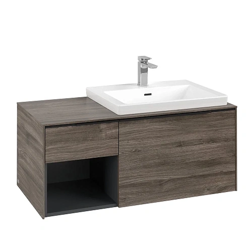 Тумба под раковину Villeroy & Boch Subway 3.0 Stone Oak / Stone Oak C57101RK Тумба под раковину Villeroy & Boch Subway 3.0 Stone Oak / Stone Oak C57101RK