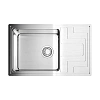 Кухонная мойка Omoikiri Mizu 78-LB-IN нерж.сталь/нержавеющая сталь 4973729 Кухонная мойка Omoikiri Mizu 78-LB-IN нерж.сталь/нержавеющая сталь 4973729