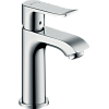 Картинка анонса товара «смеситель для раковины hansgrohe metris со сливным гарнитуром, хром 31088000»