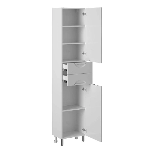 Шкаф-пенал BRIZ Бриз п5-40 правый 362 04-05040-00 02 БЕЛ белый Шкаф-пенал BRIZ Бриз п5-40 правый 362 04-05040-00 02 БЕЛ белый