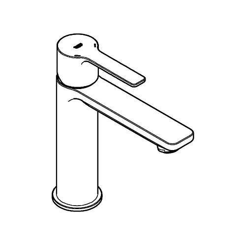 Смеситель для раковины GROHE Lineare New с донным клапаном, S-Size, хром (23106001) Смеситель для раковины GROHE Lineare New с донным клапаном, S-Size, хром (23106001)