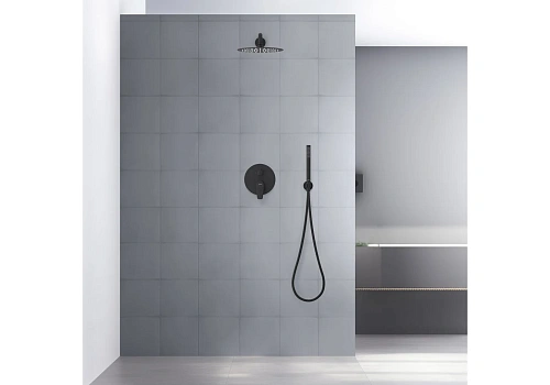 Душевая система Aquatek БЕТТА AQ1172MB Черный матовый Душевая система Aquatek БЕТТА AQ1172MB Черный матовый