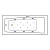 Акриловая ванна EXCELLENT Ava 170x70 RELAX бронза WAEX.AVA17.RELAX.BR Акриловая ванна EXCELLENT Ava 170x70 RELAX бронза WAEX.AVA17.RELAX.BR