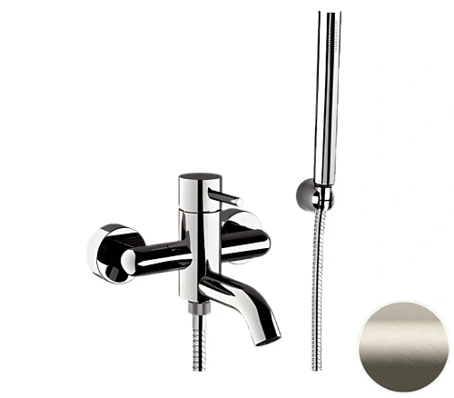 Смеситель для ванны Remer X Style X02XV, сталь Смеситель для ванны Remer X Style X02XV, сталь