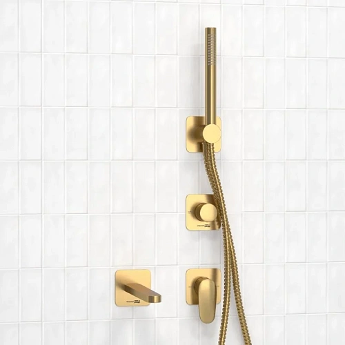 Смеситель для ванны WasserKRAFT A3651.282.284.285.194.286 встраиваемый золото Смеситель для ванны WasserKRAFT A3651.282.284.285.194.286 встраиваемый золото