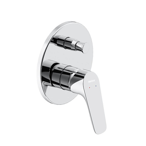 Смеситель для ванны Damixa Jupiter 777100000, встраиваемый, хром Смеситель для ванны Damixa Jupiter 777100000, встраиваемый, хром