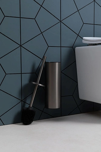 Ершик для унитаза Allen Brau Priority 6.31A09-MG графит брашированный Ершик для унитаза Allen Brau Priority 6.31A09-MG графит брашированный