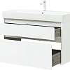 Тумба под раковину Aquanet Nova Lite 100 (SLIM SYNERGY) белый, 2 ящика 00249940 Тумба под раковину Aquanet Nova Lite 100 (SLIM SYNERGY) белый, 2 ящика 00249940