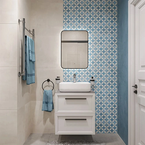 Зеркало DIWO Кострома 50 черное, с подсветкой, прямоугольное, настенное 543509 Зеркало DIWO Кострома 50 черное, с подсветкой, прямоугольное, настенное 543509