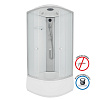 Картинка анонса товара «душевая кабина ng-7308-14 (900х900х2150) высокий поддон (40см) стекло матовое 73081424»