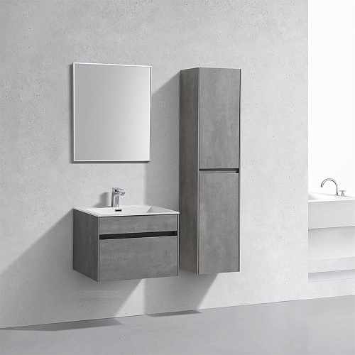 Тумба под раковину Vincea Chiara 60 Cement VMC-1C600CT Тумба под раковину Vincea Chiara 60 Cement VMC-1C600CT