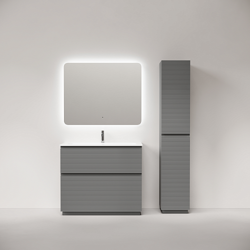 Тумба под раковину SANCOS Folk Floor FL100FES 995х445х850 Ergraut soft, напольная Тумба под раковину SANCOS Folk Floor FL100FES 995х445х850 Ergraut soft, напольная