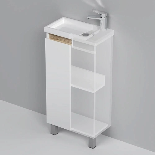 Тумба под раковину AM.PM X-Joy M85AFSX0451WG напольная, 45 см, белый Тумба под раковину AM.PM X-Joy M85AFSX0451WG напольная, 45 см, белый