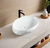 Картинка анонса товара «раковина gid 9030wx 51241 накладная белая 60x40x15»
