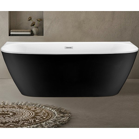 Акриловая ванна Esbano San Marino black 1700x800x580 (ESVASANMB)