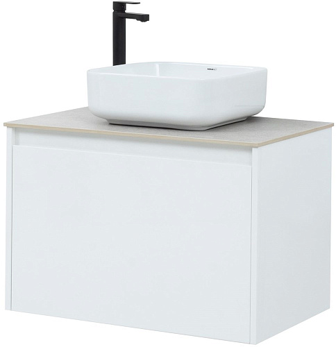 Тумба под раковину Aquanet Nova Lite 75 белый (1 ящик) 00242275 Тумба под раковину Aquanet Nova Lite 75 белый (1 ящик) 00242275