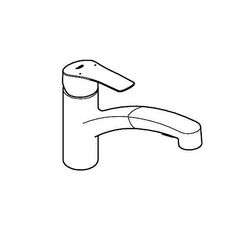 Смеситель для кухни GROHE Eurosmart, суперсталь (30305DC1) Смеситель для кухни GROHE Eurosmart, суперсталь (30305DC1)