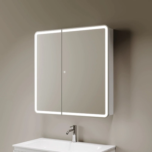 Зеркальный шкаф SANCOS Diva 800х149х800 DIV800 с подсветкой Зеркальный шкаф SANCOS Diva 800х149х800 DIV800 с подсветкой