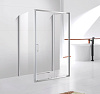Картинка анонса товара «душевой уголок cezares molveno-ah-12-150/80-c-cr-iv 150x80см стекло прозрачное, профиль хром»